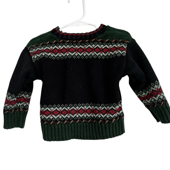 VINTAGE Kitestrings Horse Equestrian Toddler Sweater - Picture 9 of 11